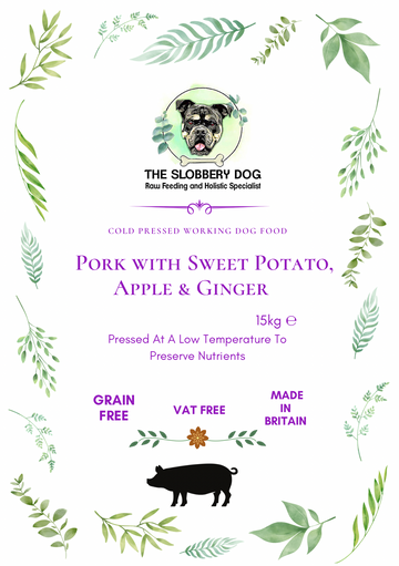 TSD Cold Pressed Pork Working Dog 15kg